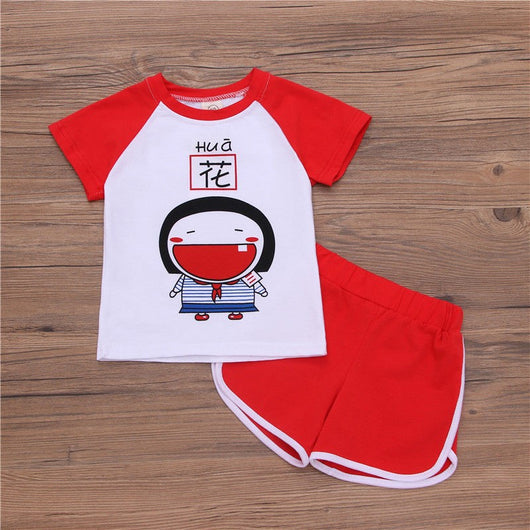 Conjunto de Dos Piezas para Niña con Estampado de Fresas Estilo Coreano - Image 4