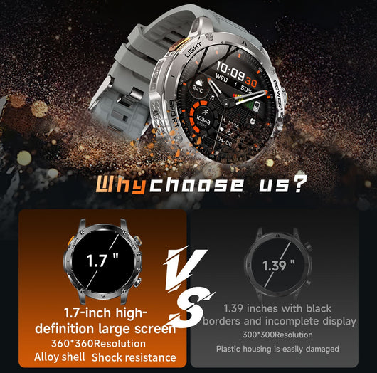 Reloj Inteligente Deportivo Pantalla Full HD Batería Ultra Duradera 1000mA - Image 17