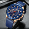 Reloj Deportivo Multifuncional para Hombre con Seis Agujas y Tres Esferas