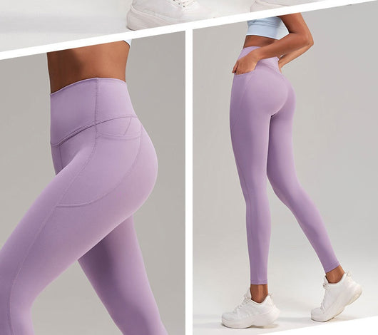 Pantalones Yoga Talle Alto Nude Feel Tenacidad Media para Mujer - Image 11