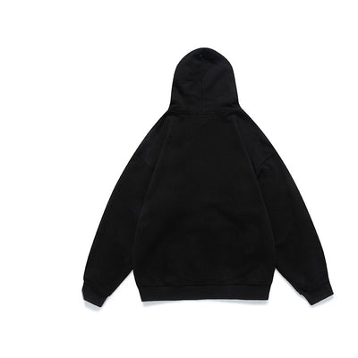 Sudadera Retro Pixel Suelta con Cierre y Manga Larga para Hombre - Image 5