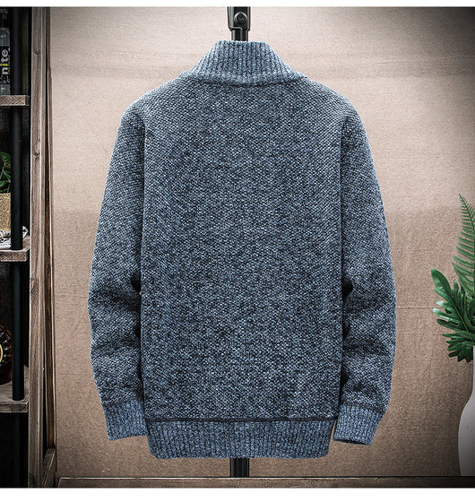 Suéter Casual con Cuello Tipo Abrigo - Tejido Elegante y Versátil - Image 14