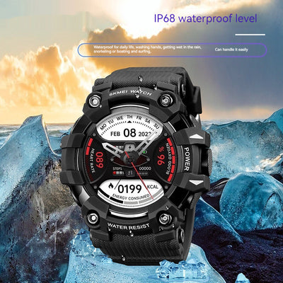Reloj Inteligente Deportivo Resistente al Agua con Doble Luminosidad para Hombre - Image 3