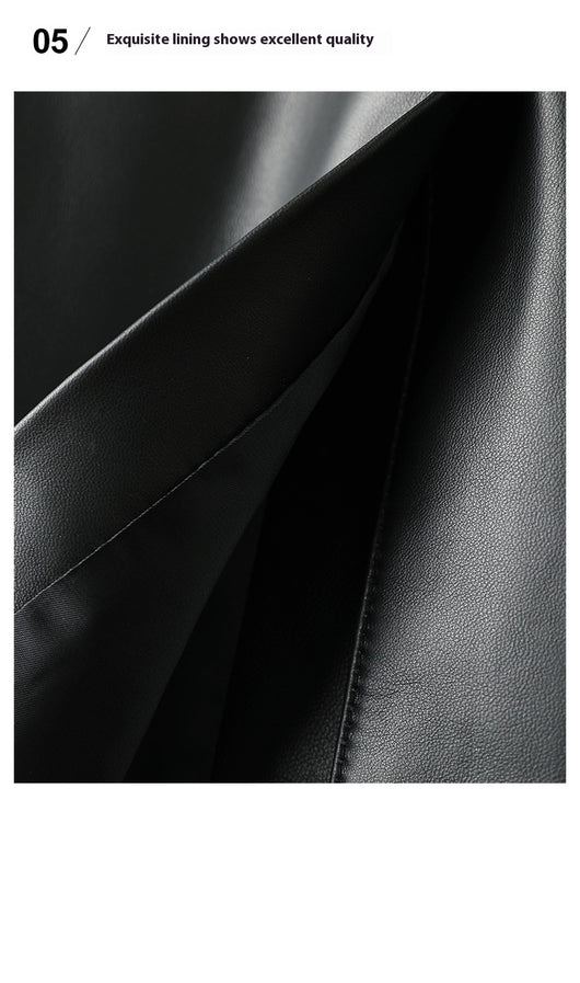 Blazer Ejecutivo de Piel de Oveja para Mujer - Image 11