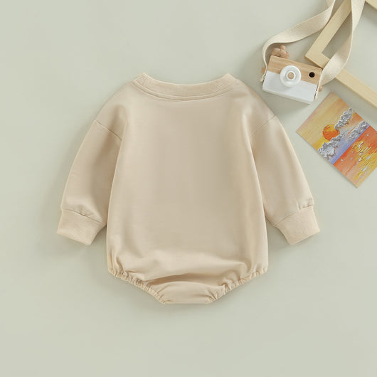 Enterizo Deportivo Infantil con Estampado de Alfabeto en Triángulos - Image 9