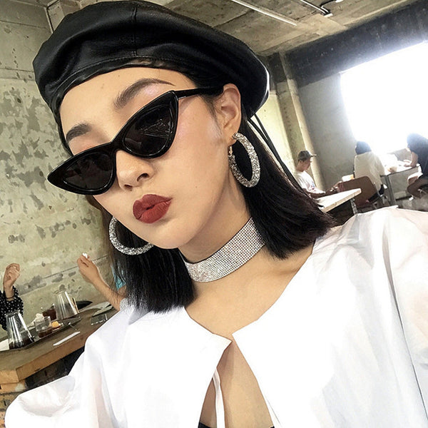 Gafas de Sol Retro Ojo de Gato Harajuku - Estilo Hip Hop Urbano