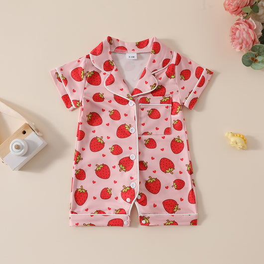 Jumpsuit Infantil Estampado con Moño Personalizado para Niñas - Image 7