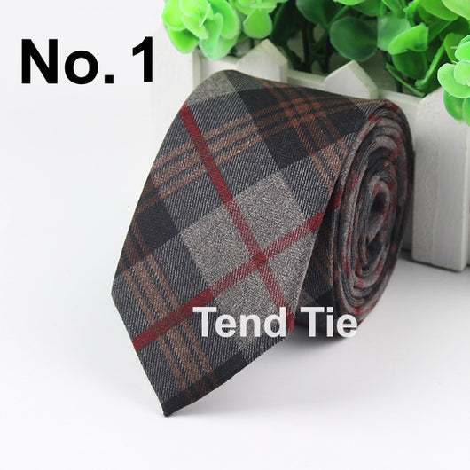 Corbata Ultra Angosta de Lana para Hombre - Elegancia Sofisticada - Image 2
