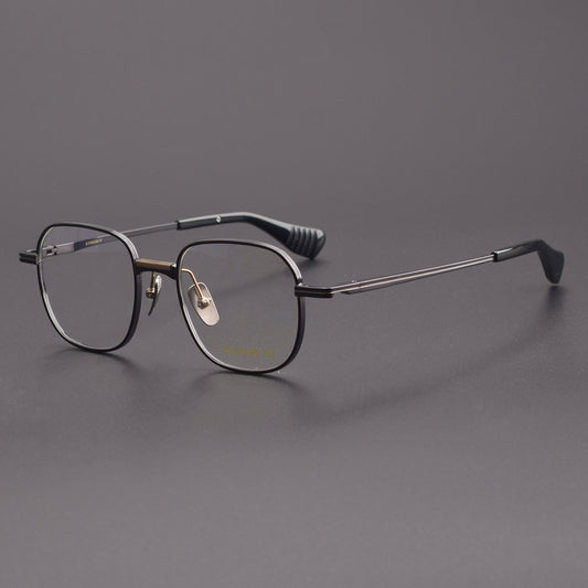 Gafas Ópticas Vintage Titanio Puro con Protección Luz Azul - Image 2