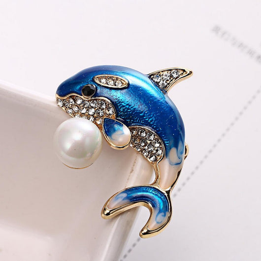Broche Delfín Europeo Americano - Diseño Moderno - Image 7