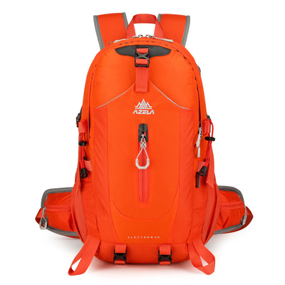 Mochila de Trekking AZELA Electron 40L - Blanco y Azul Marino para Senderismo y Viajes - Image 20