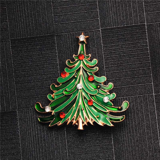 Broche Navideño Elegante con Alfiler de Seguridad - Image 11