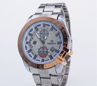 Reloj Deportivo de Acero Inoxidable para Hombre con Calendario y Diseño Moderno - Image 6