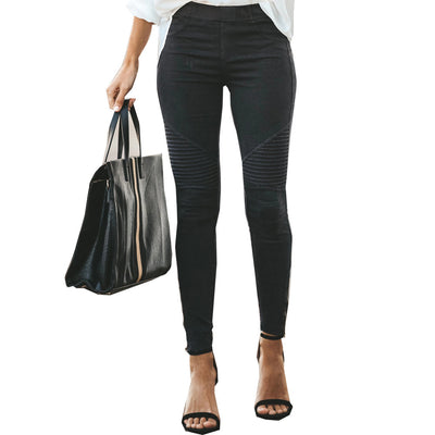 Pantalones Ajustados Elásticos para Mujer - Diseño Lápiz Moderno - Image 7