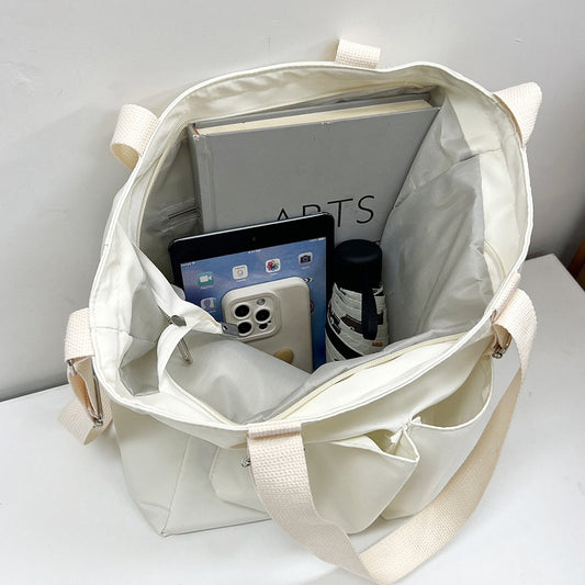 Bolsa de Lona Grande para Mujer - Capacidad Amplia - Image 2