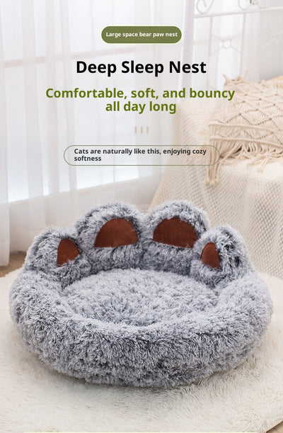 Cama Acolchada Bicolor para Mascotas - Diseño Moderno y Confortable - Image 17