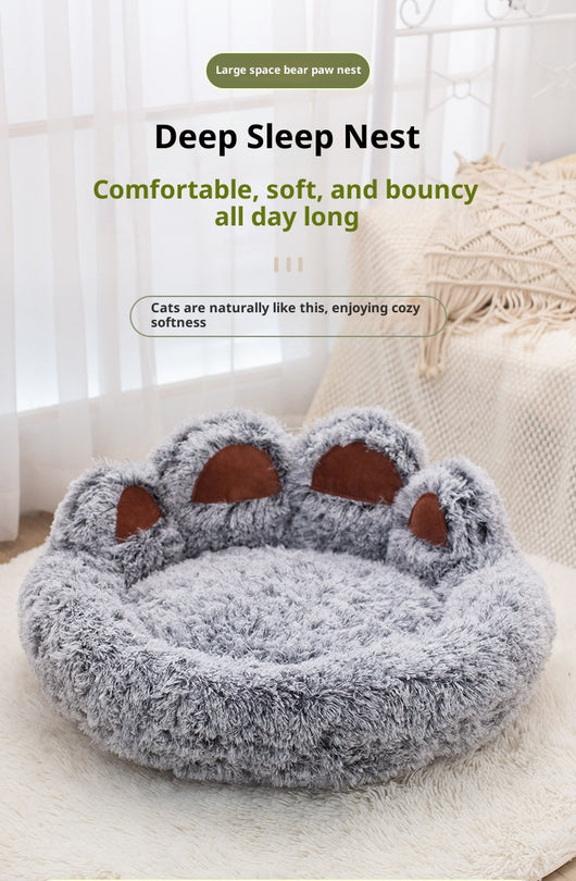 Cama Acolchada Bicolor para Mascotas - Diseño Moderno y Confortable - Image 17