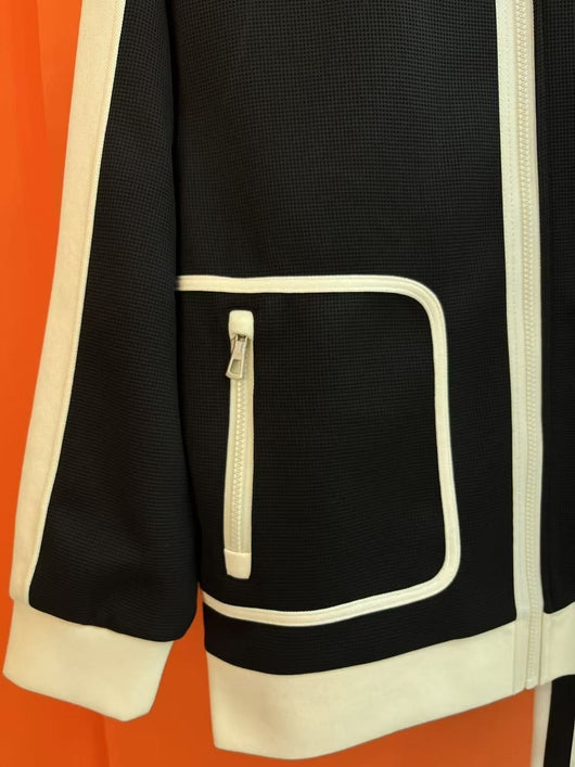 Conjunto Deportivo Hombre: Chaqueta Colorblock Cuello Alto y Pantalón Jogger Slim - Image 8