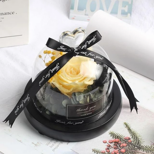 Rosas Eternas con LED en Vidrio - Flores Secas para Decoración y Regalos - Image 20