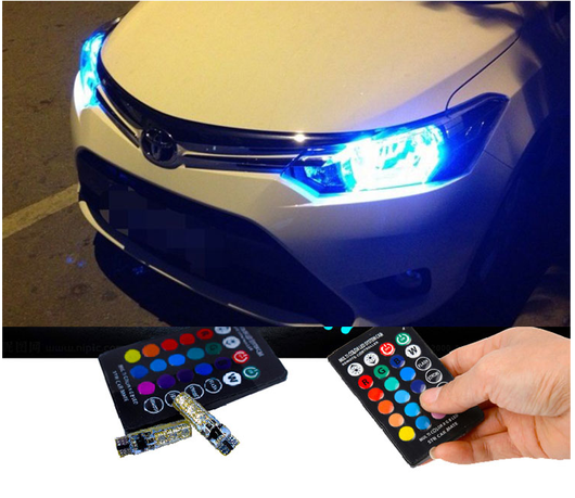 Luz de Conducción LED Multicolor con Control Remoto - Image 8