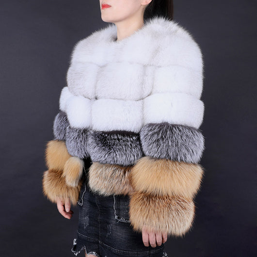 Abrigo de Piel Sintética Cálido y Elegante para Mujer - Image 8