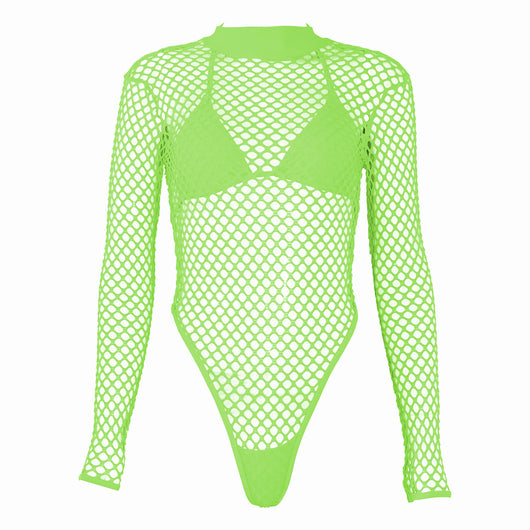 Body Sensual de Malla Transparente para Mujer - Image 20