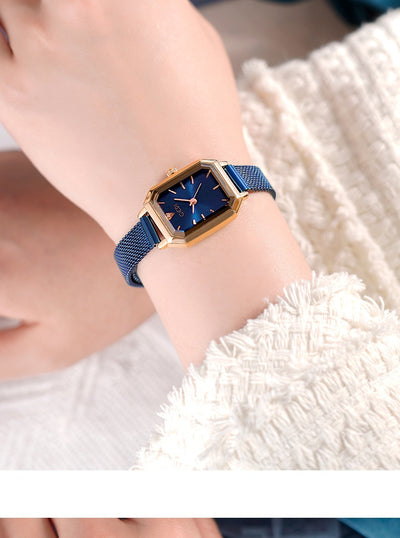 Reloj Cuadrado Retro Casual Versátil para Mujer - Image 12