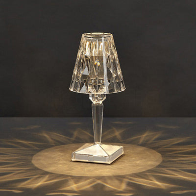 Lámpara de Mesa Portátil Diamond con Control Táctil Multicolor