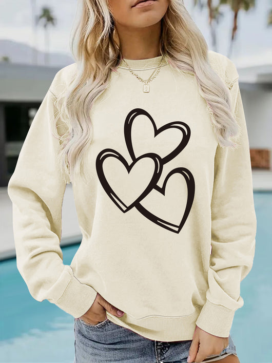 Sudadera Casual de Manga Larga para Mujer con Estampado - Image 8