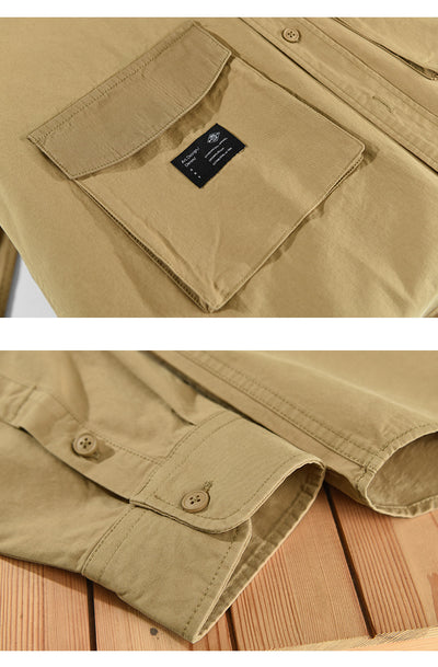 Camisa de Trabajo 100% Algodón Puro para Hombre - Image 10