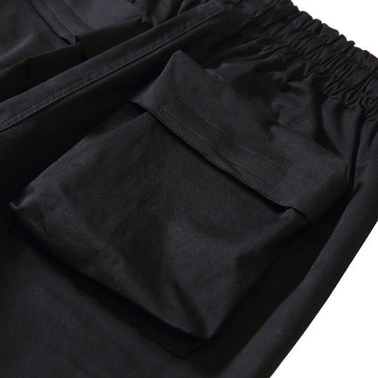 Pantalones Cargo con Cordón en Tobillo y Bolsillos Laterales - Image 9