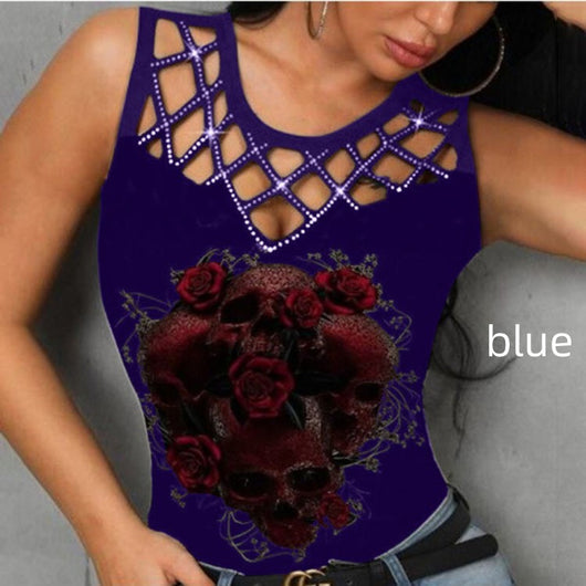Chaleco Hueco Rosa para Mujer - Blusa Versátil y Moderna - Image 5