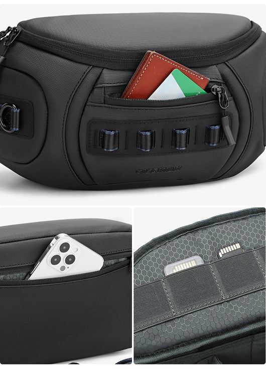 Bolsa de Pecho para Hombre - Mochila Bandolera de Moda - Image 21