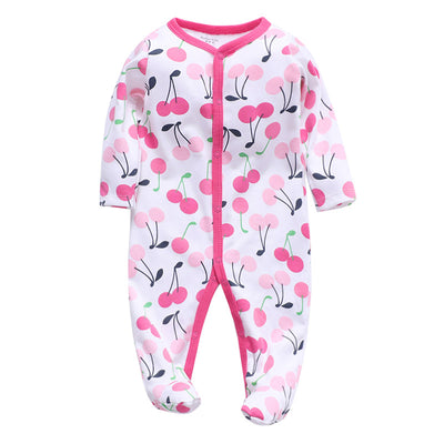 Mameluco de algodón estampado para bebé - Image 4