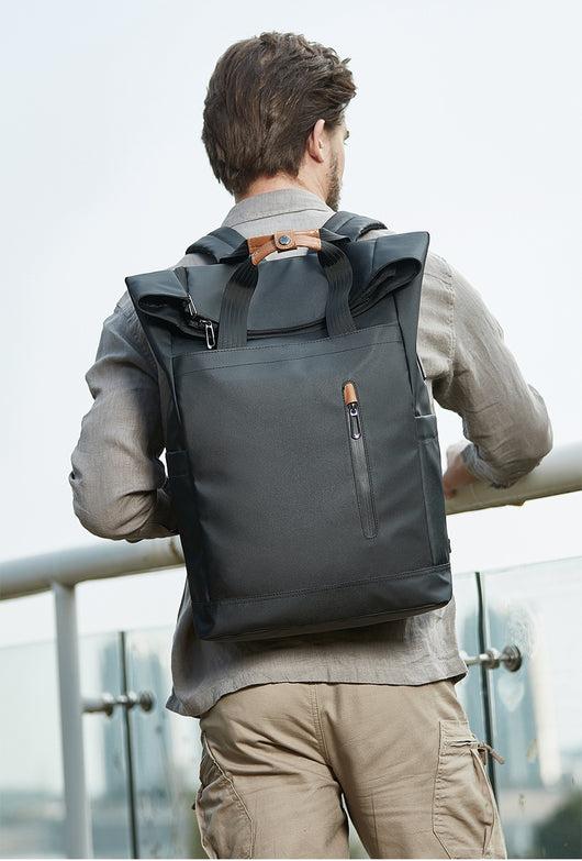 Mochila de Viaje con Cierre Lateral - Diseño Ergonómico para Commute y Aventuras - Image 6