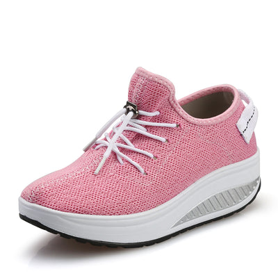 Zapatos Deportivos Tejidos con Suela Gruesa - Comodidad y Estilo - Image 17