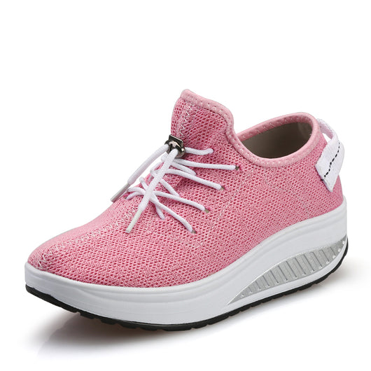 Zapatos Deportivos Tejidos con Suela Gruesa - Comodidad y Estilo - Image 17
