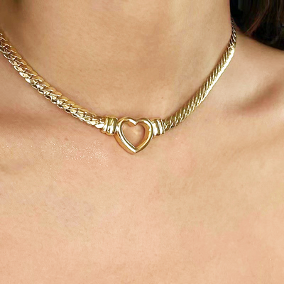 Collar Personalizable de Eslabones 'Amor' en Acero de Titanio - Image 14