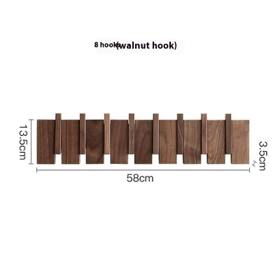 Perchero de Madera Maciza sin Taladro para Pared - Gancho Minimalista para Hogar - Image 7