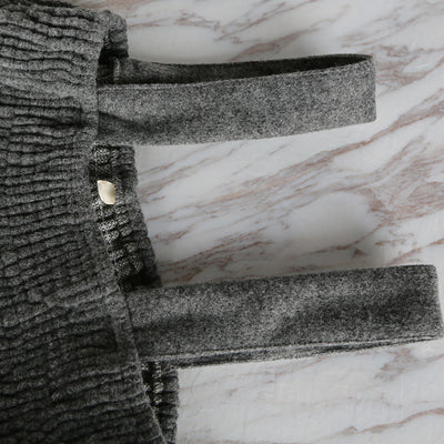 Pantalón Ancho Plisado con Tirantes Ajustables - Diseño Oversize Primavera Verano - Image 18