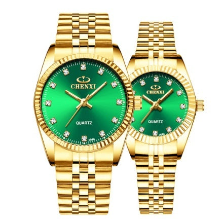 Reloj para Hombre Dorado de Pareja
