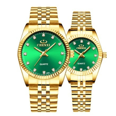 Reloj para Hombre Dorado de Pareja - Image 2