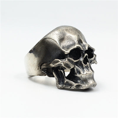 Anillo de Plata Esterlina 925 Grueso Punk Retro para Hombre - Image 6