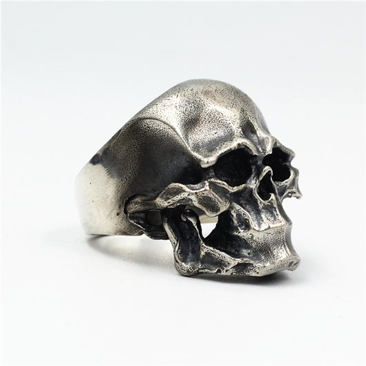 Anillo de Plata Esterlina 925 Grueso Punk Retro para Hombre - Image 6