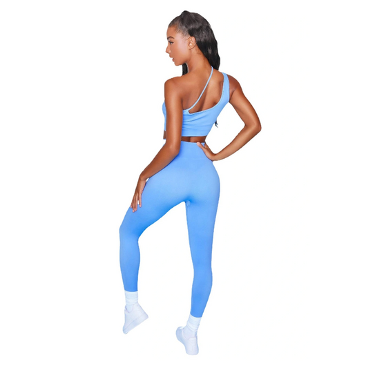 Conjunto de Yoga sin Mangas con Sostén Deportivo de Alta Elasticidad - Image 4