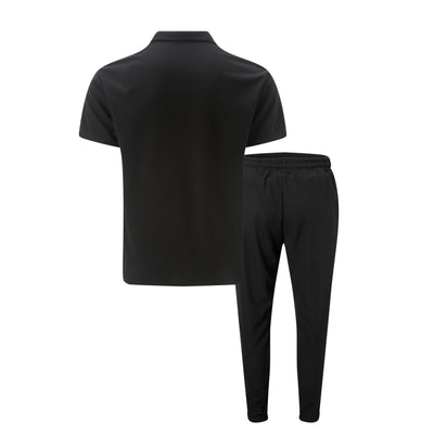 Traje Ejecutivo de Textura Waffle con Solapa Clásica - Diseño Monocromo - Image 18