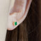 Aretes de Esmeralda Panjihill en Oro 18K