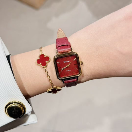 Reloj Elegante Alloy Ankela Rojo para Mujer - Image 29