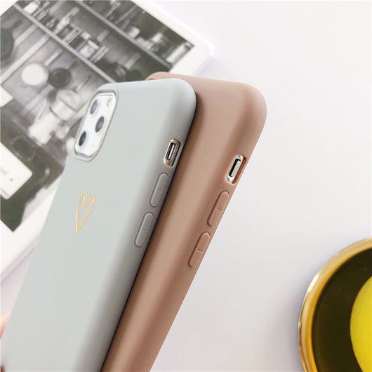 Funda para teléfono con diseño de amor pintado a mano - Image 5