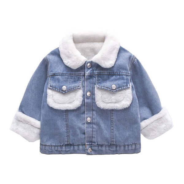 Chaqueta de Lana de Cordero y Cashmere Denim - Image 4